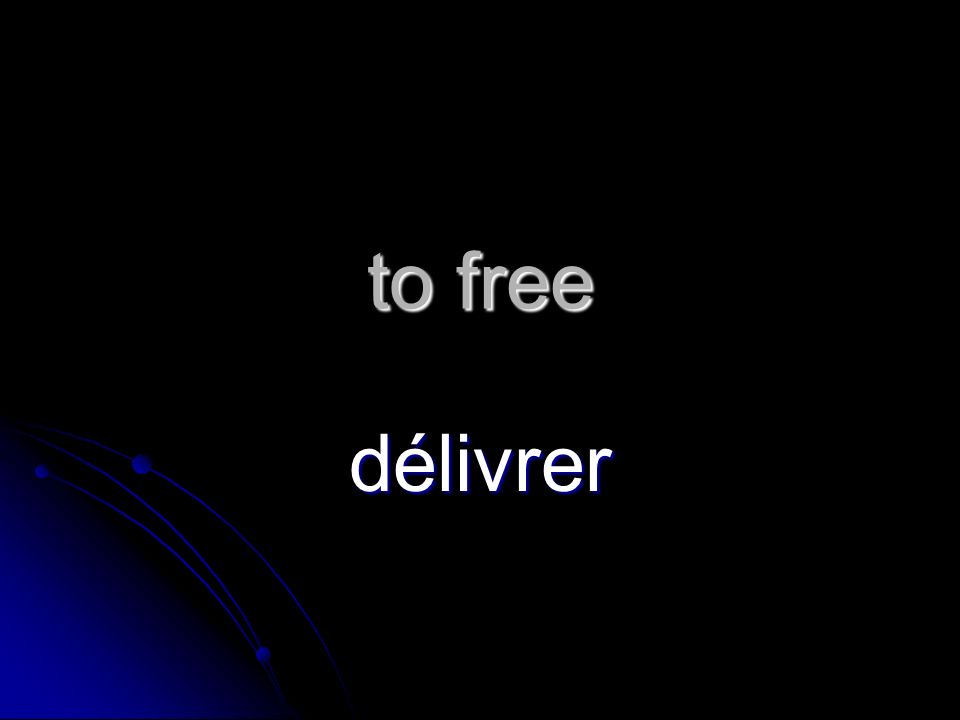 to free délivrer