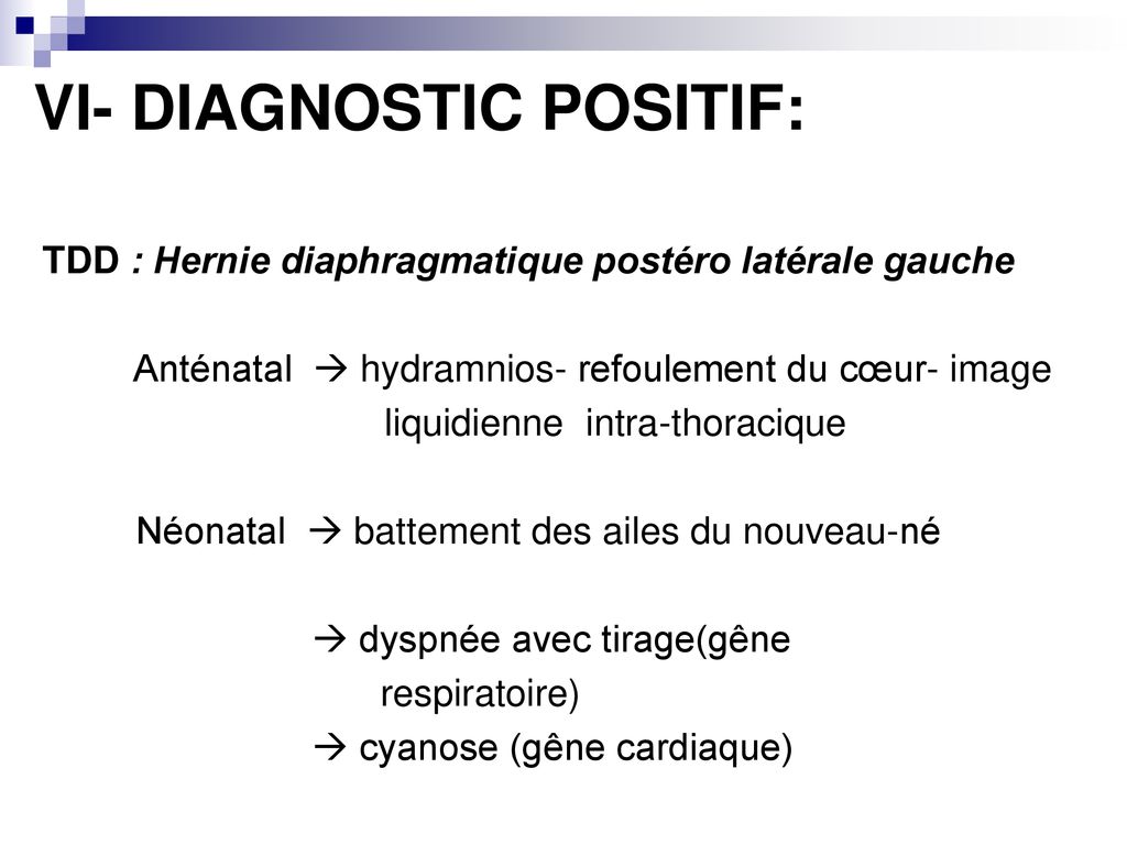 Hernie Diaphragmatique Congenitale Ppt Telecharger