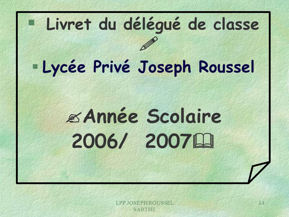 Lycée Privé Joseph Roussel