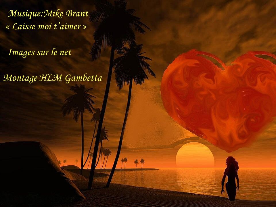 Musique:Mike Brant « Laisse moi t’aimer » Images sur le net Montage HLM Gambetta
