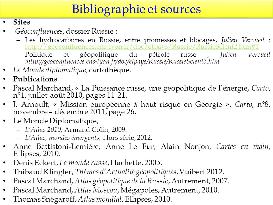 Atlas géopolitique de la Russie de Pascal Marchand - Editions Autrement