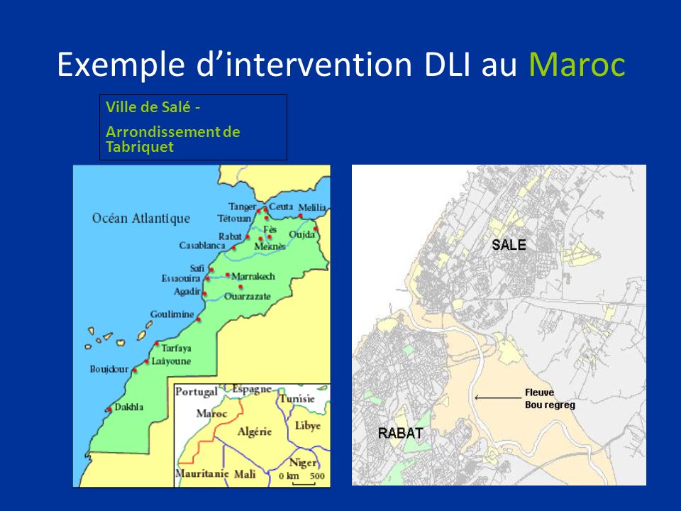 Exemple d’intervention DLI au Maroc