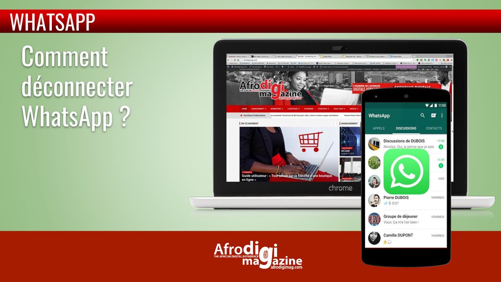 comment déconnecter un compte whatsapp à distance