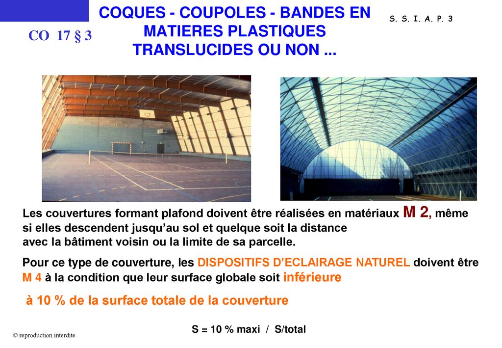 COQUES - COUPOLES - BANDES EN MATIERES PLASTIQUES TRANSLUCIDES OU NON ...