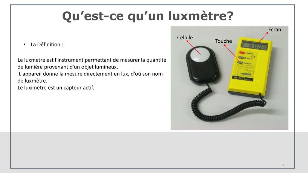 Capteurs Instrumentation Ppt T L Charger