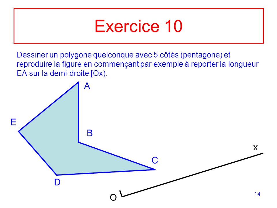 Exercice 10
