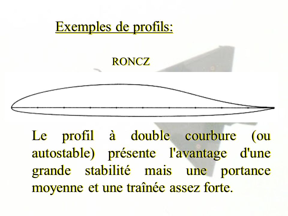Exemples de profils: RONCZ.