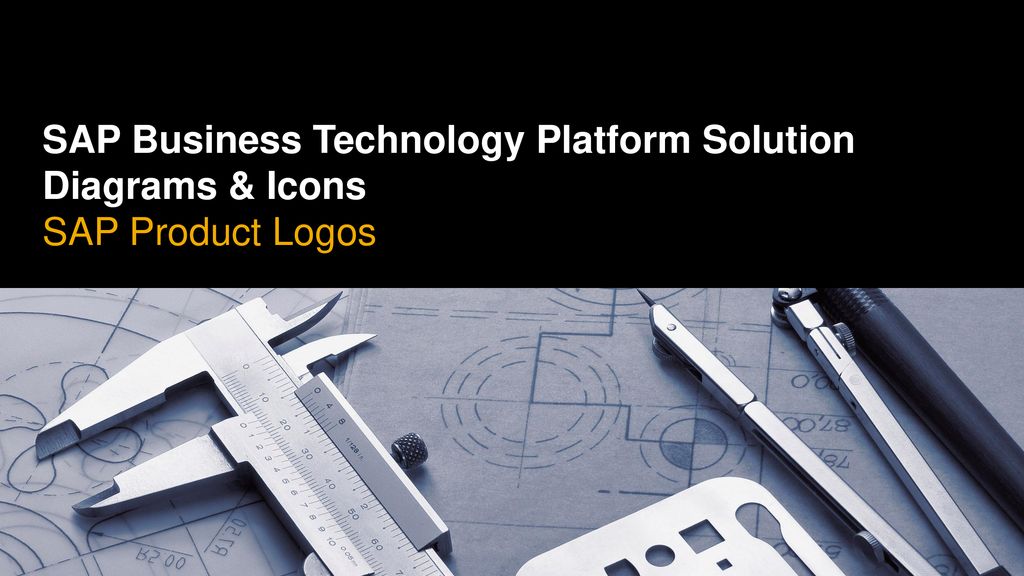 SAP Business Technology Platform Solution Diagrams & Icons SAP Product Logos