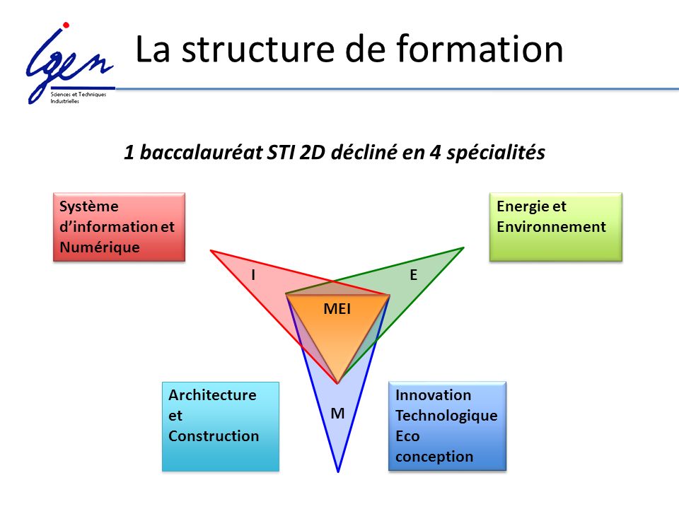 La structure de formation