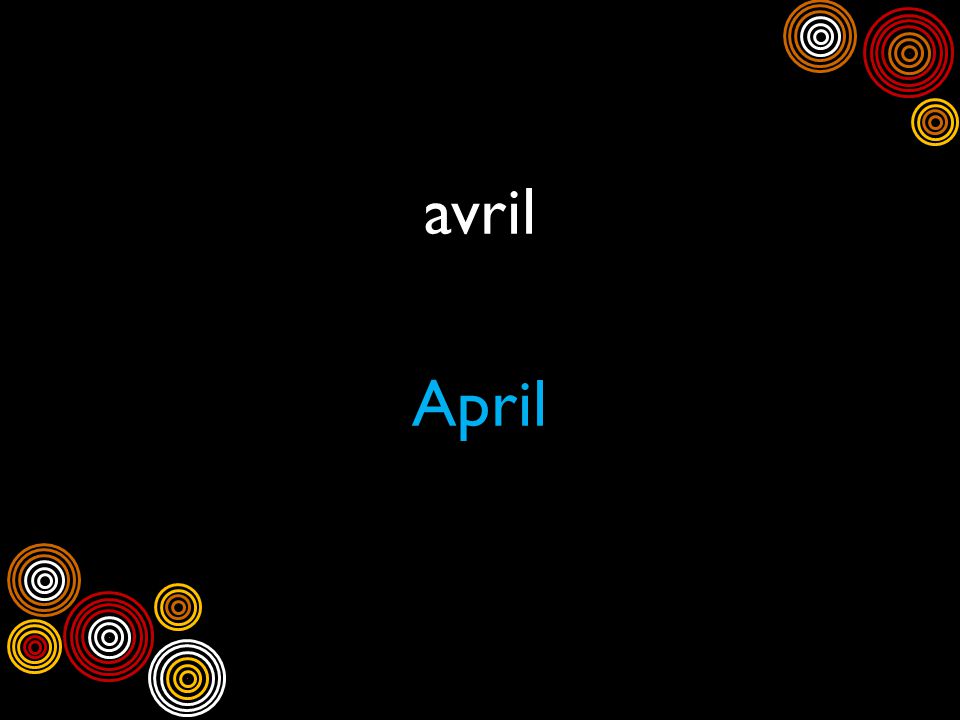 avril April