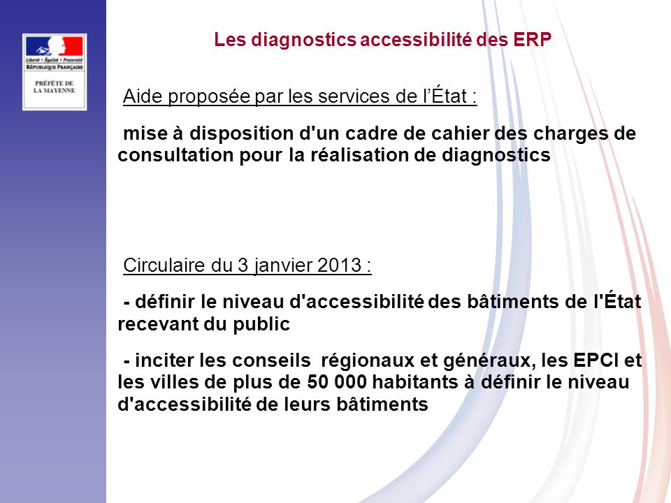 Les diagnostics accessibilité des ERP