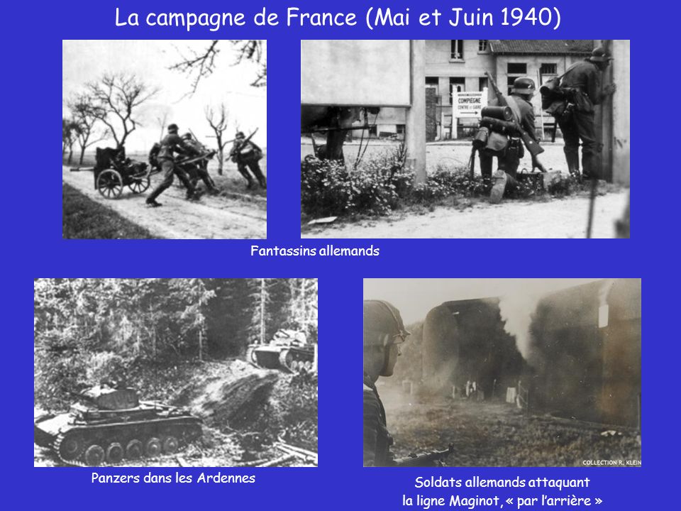 La campagne de France (Mai et Juin 1940)
