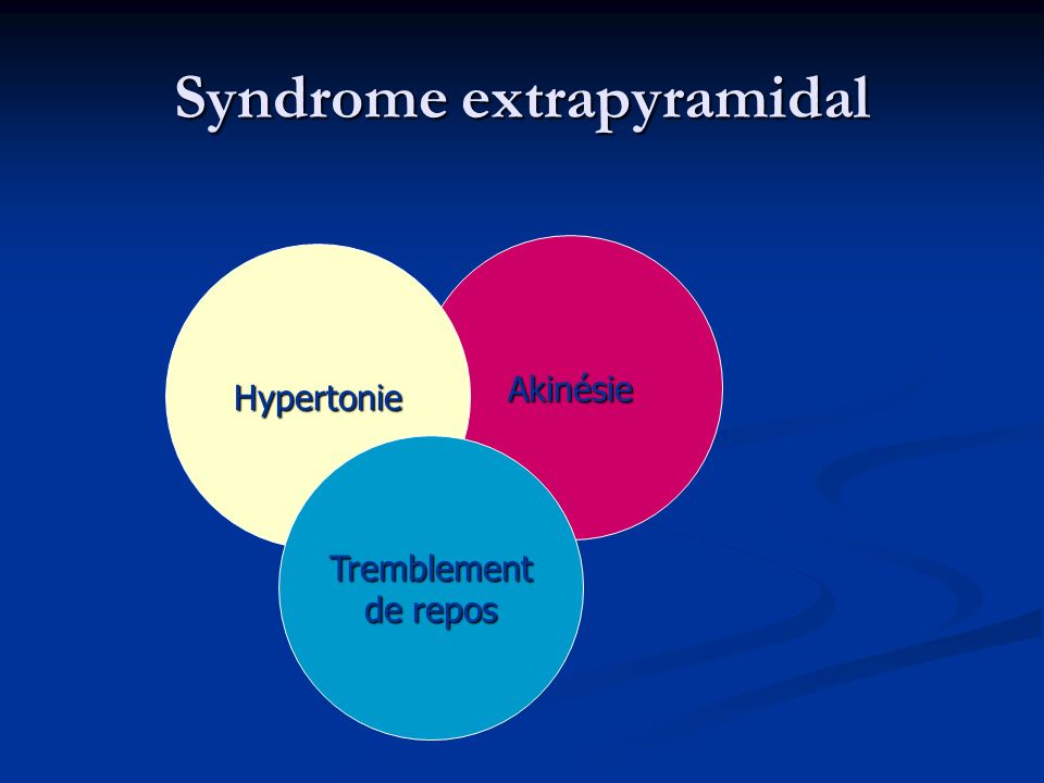 Syndrome extrapyramidal