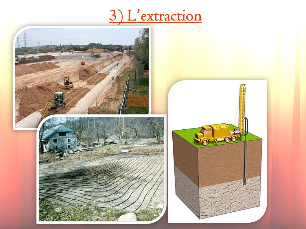 3) L’extraction