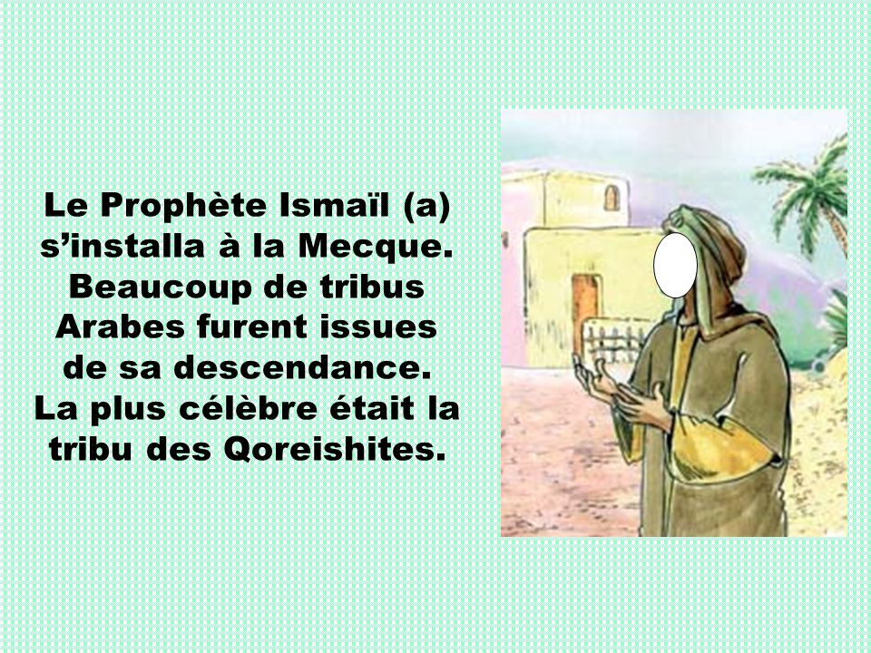 Le Prophète Ismaïl (a) s’installa à la Mecque