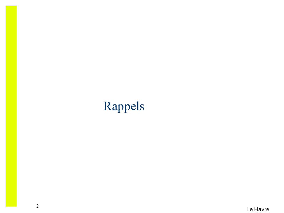 Rappels