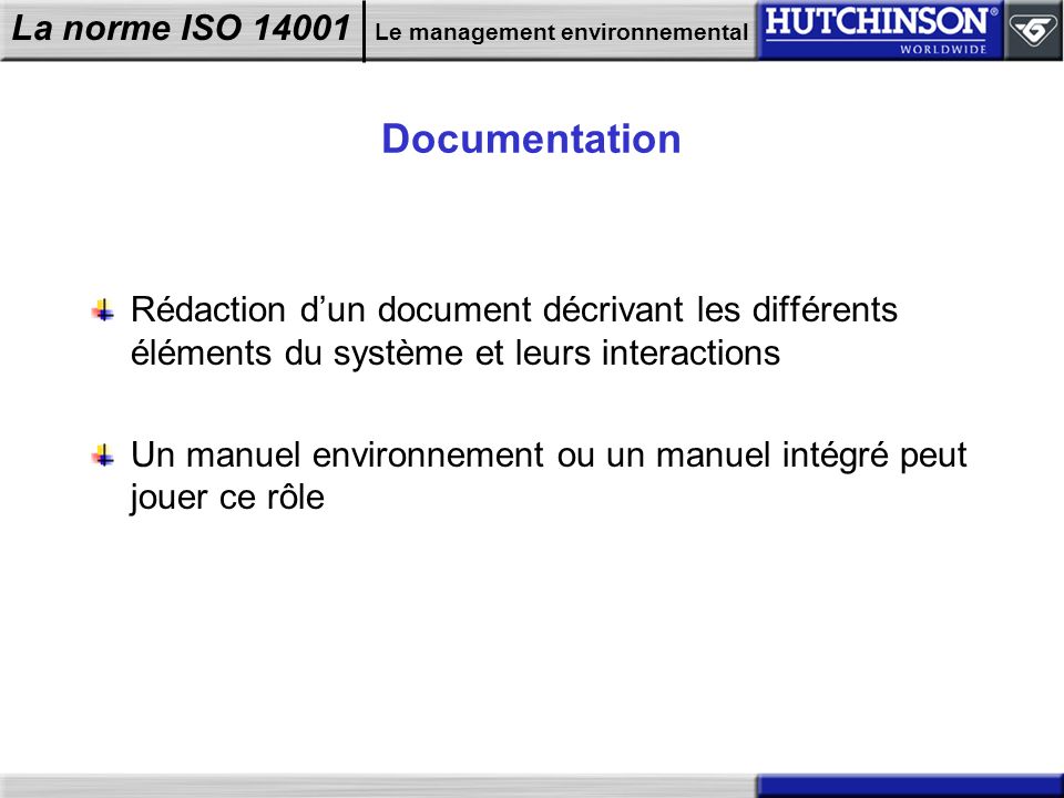 Documentation Rédaction d’un document décrivant les différents éléments du système et leurs interactions.