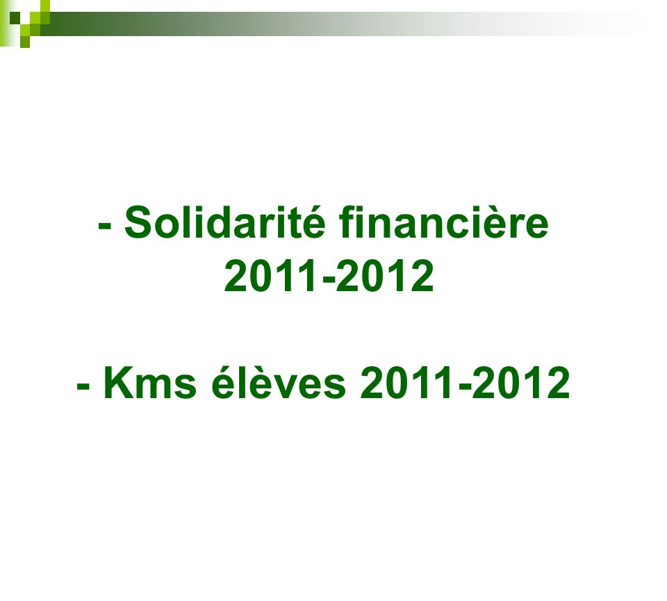 - Solidarité financière
