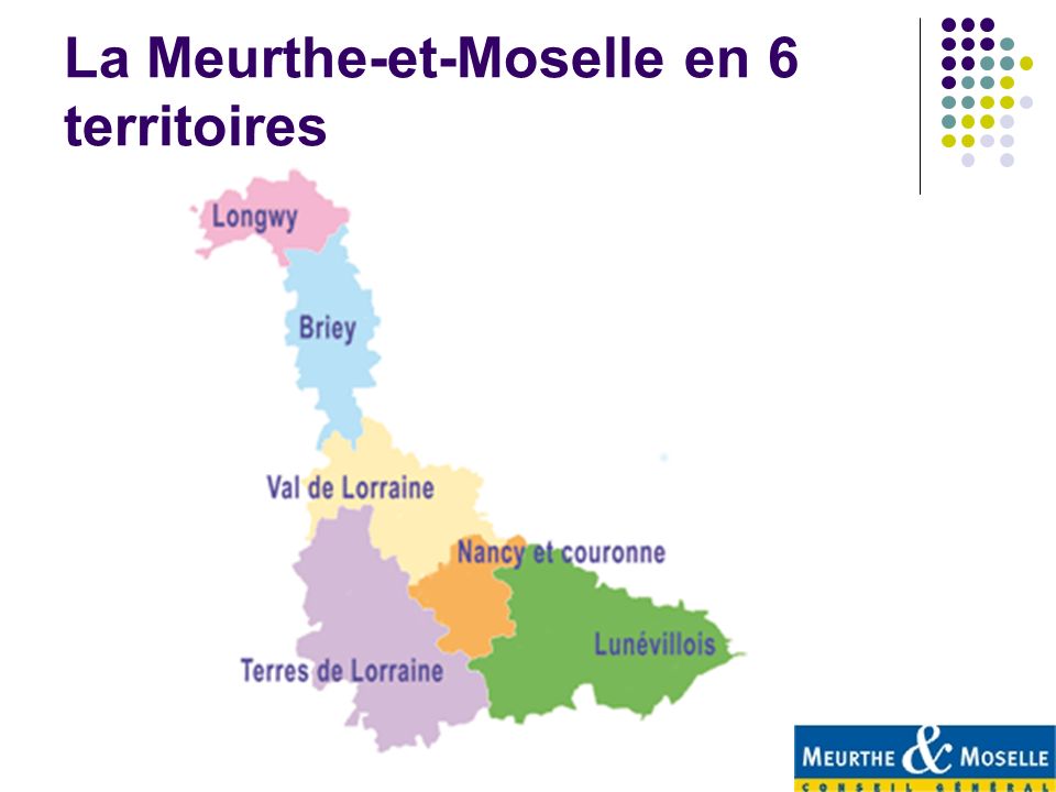 La Meurthe-et-Moselle en 6 territoires