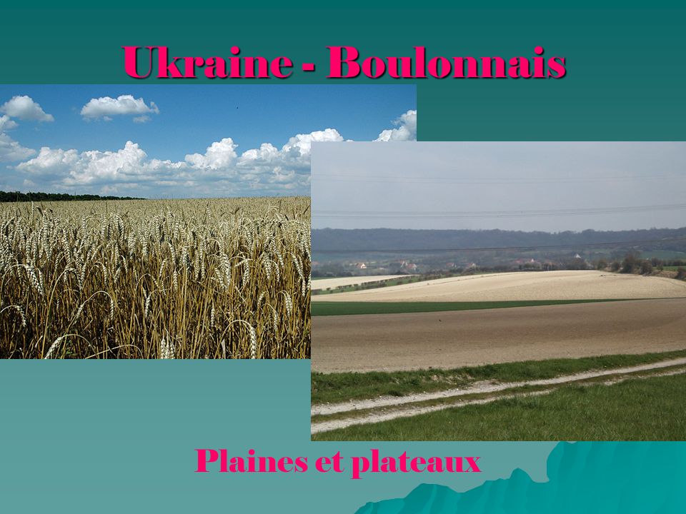 Ukraine - Boulonnais Plaines et plateaux