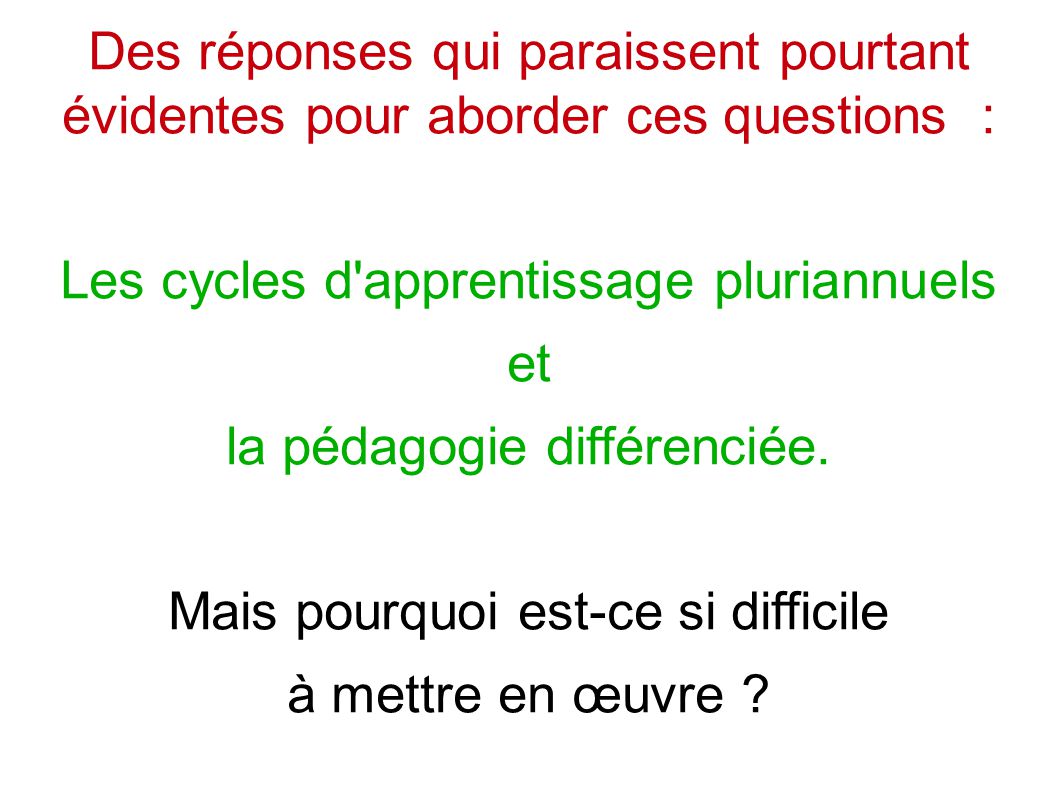 Utilisation Du Temps Scolaire Au Service Des Apprentissages - Ppt Video ...