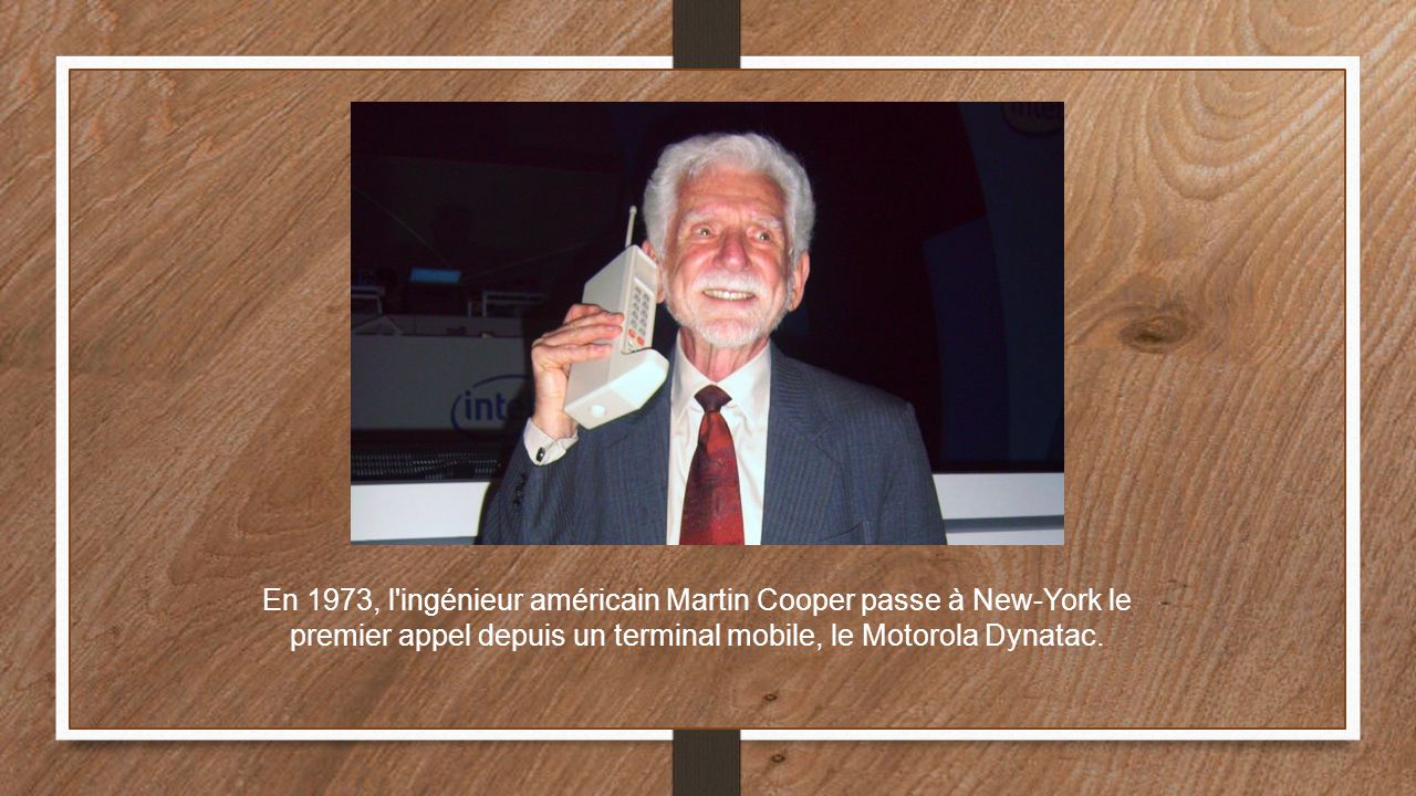 Téléphone portable : les 40 ans du premier appel - L'Avenir