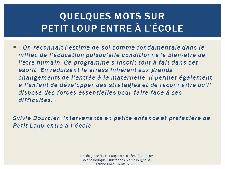 Petit Loup entre à l'école | Éditions Midi trente