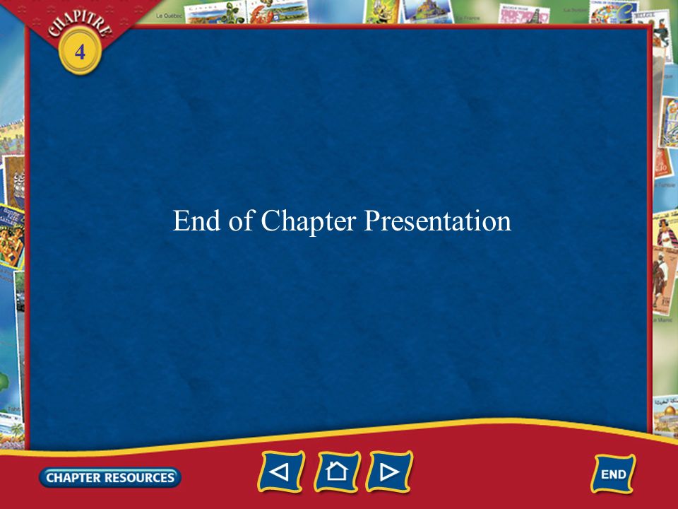 End of Chapter Presentation