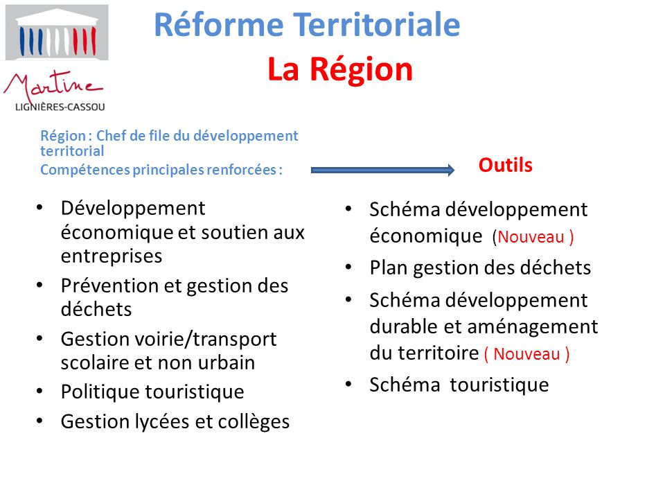 Réforme Territoriale La Région