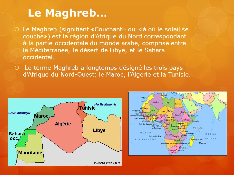 le maghreb