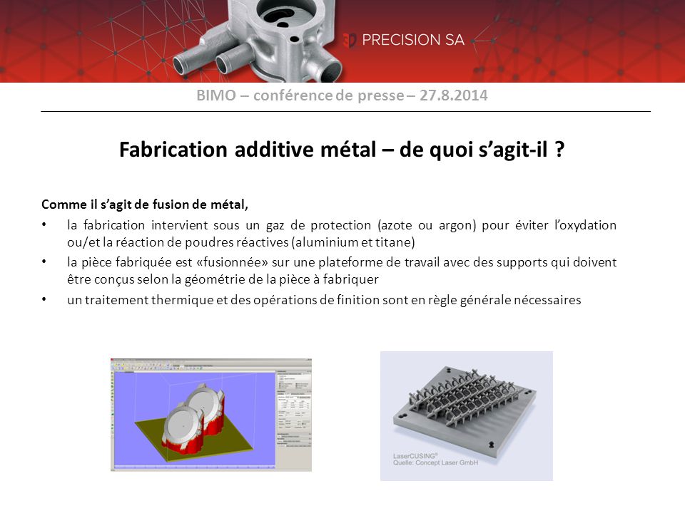 Fabrication additive métal – de quoi s’agit-il