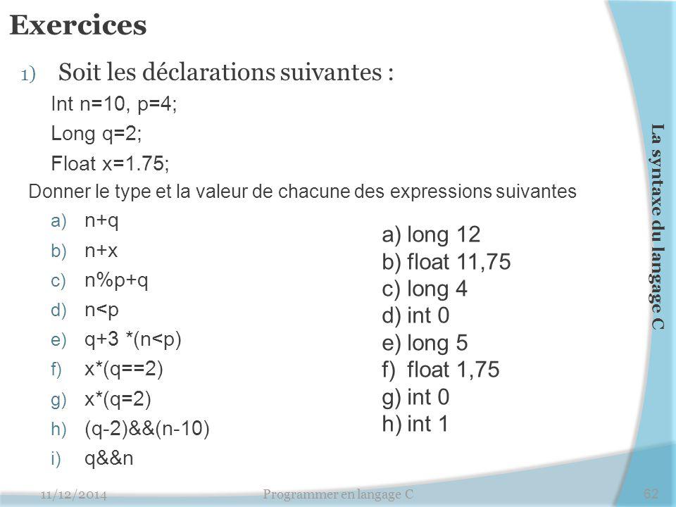 Programmer En Langage C Ppt Telecharger