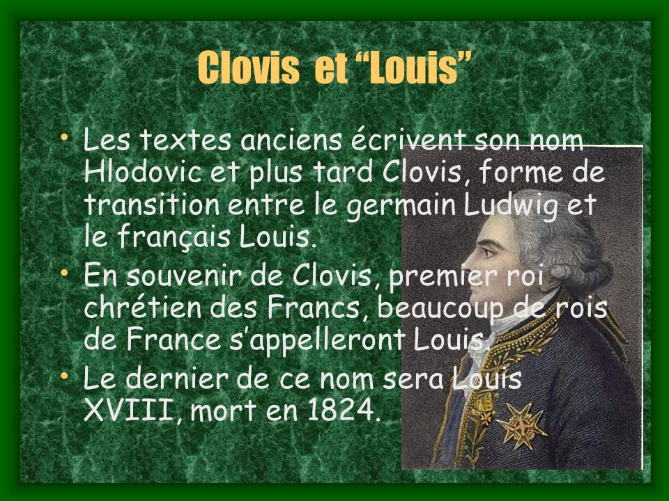 Clovis et Louis