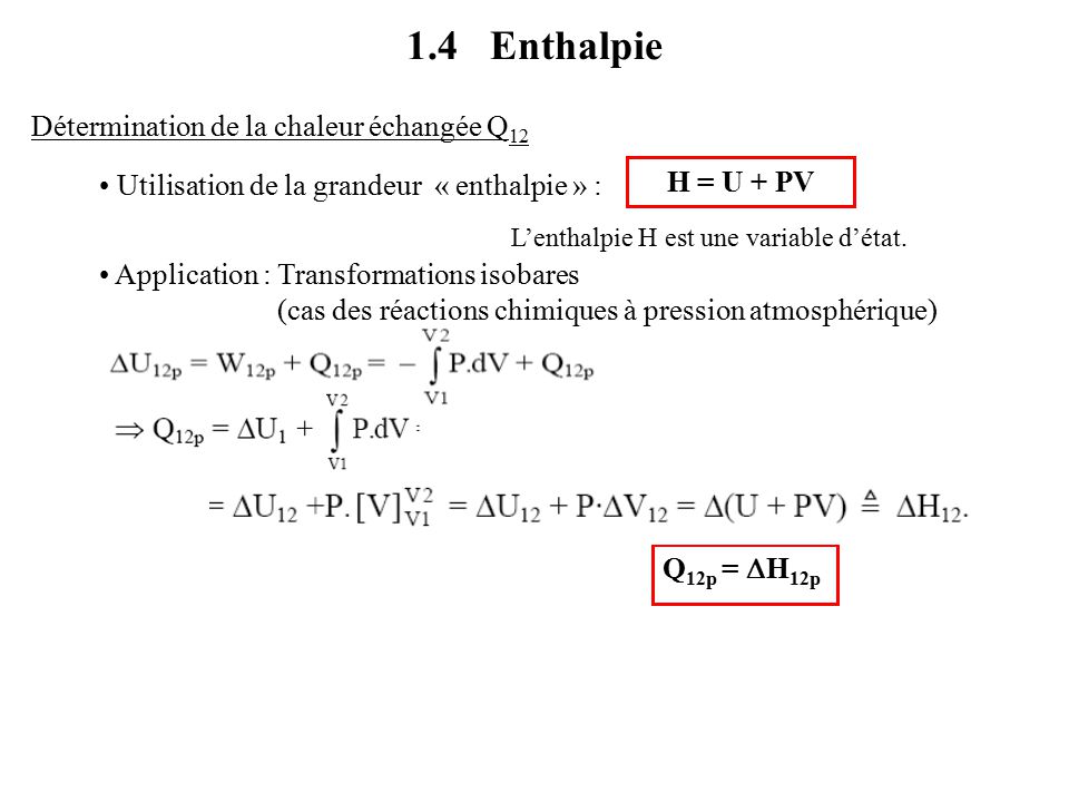 Cours 3 Premier Principe De La Thermodynamique Ppt Video Online Telecharger