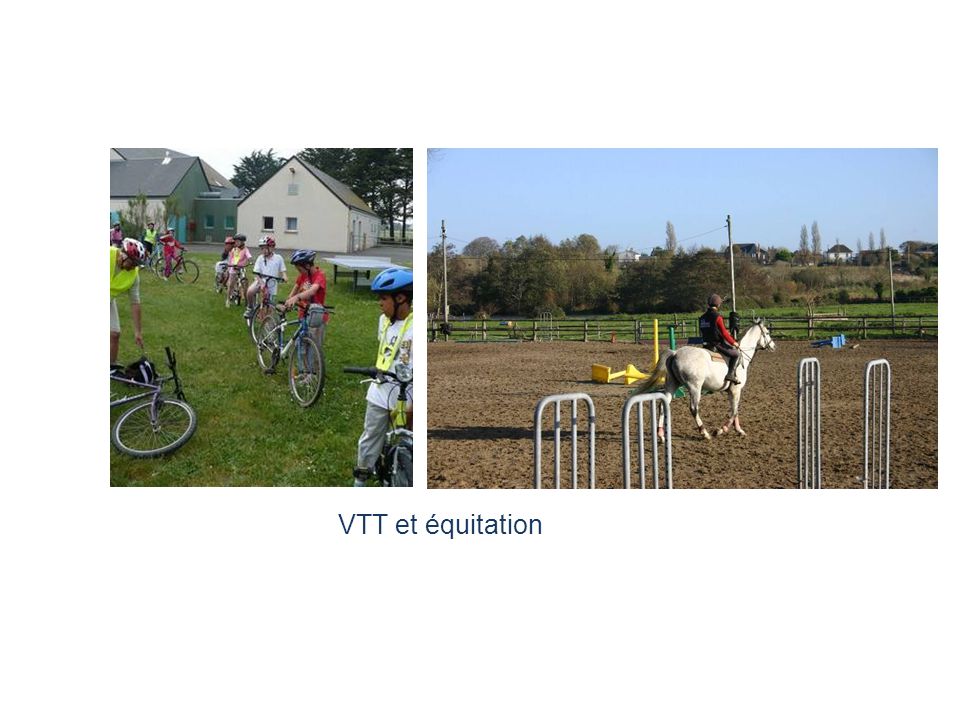 VTT et équitation