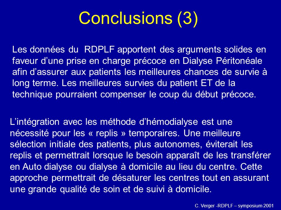 Conclusions (3)
