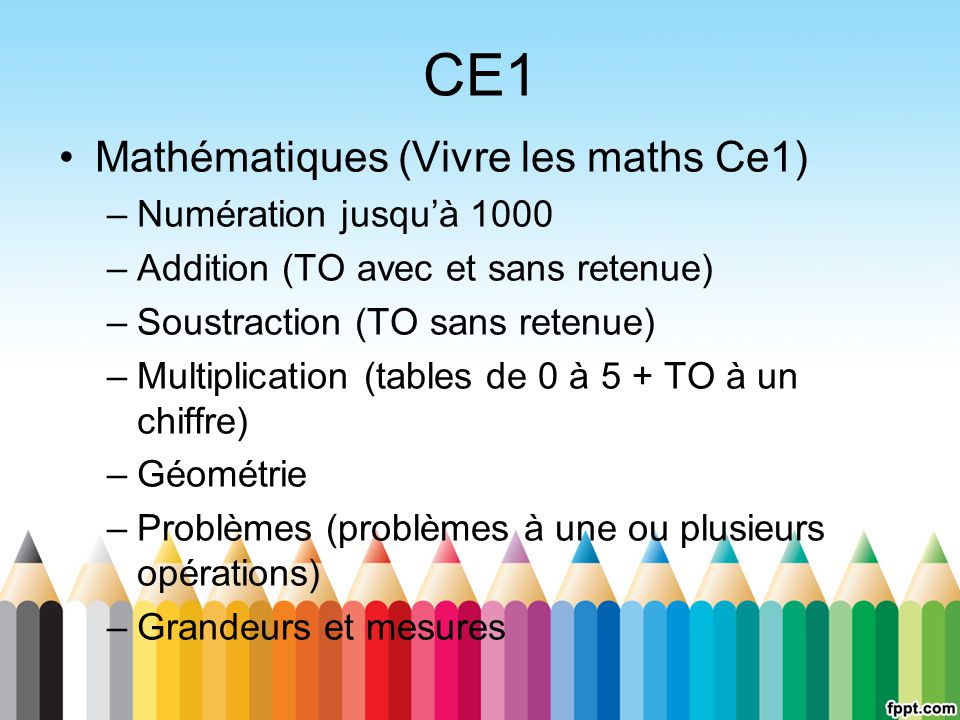 CE1 Mathématiques (Vivre les maths Ce1) Numération jusqu’à 1000