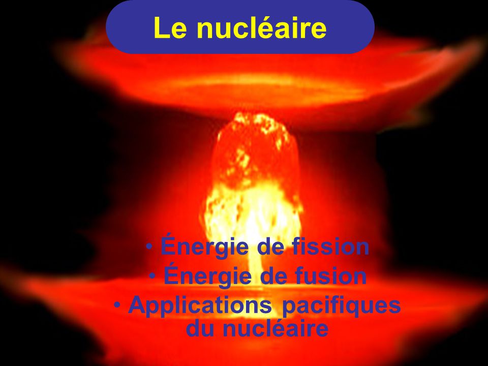 Big explosions nucléaires pacifiques