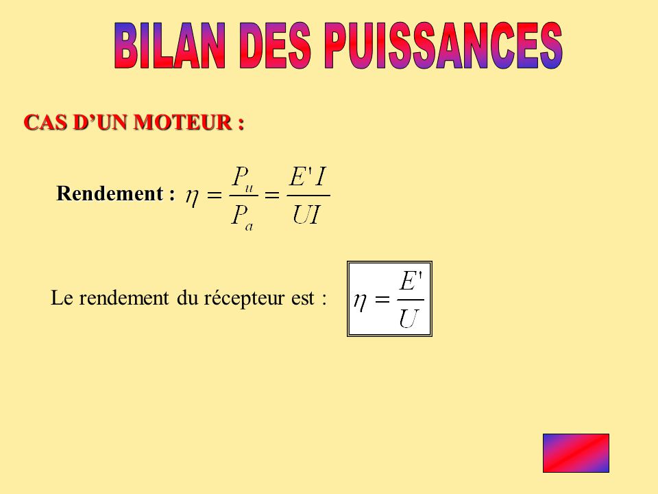 Ntroduire 74+ Imagen Formule Du Rendement Moteur - Fr.thptnganamst.edu.vn