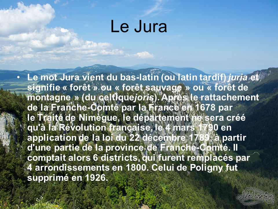Le Jura
