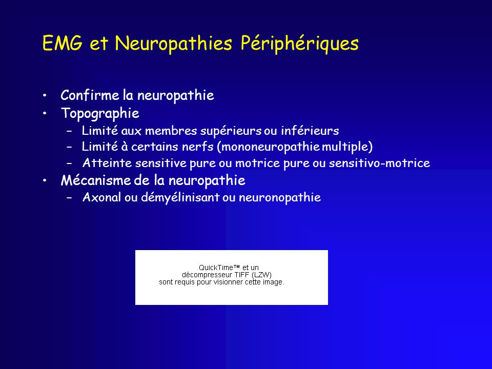 EMG et Neuropathies Périphériques