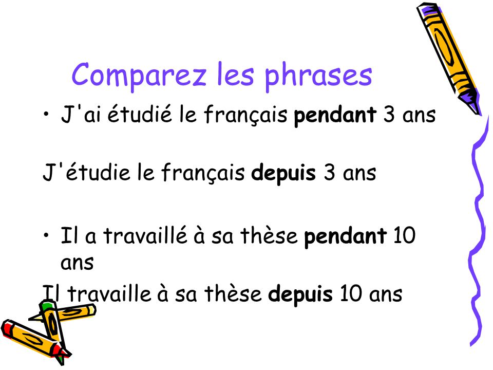 Les prépositions de temps en français - La vie en français