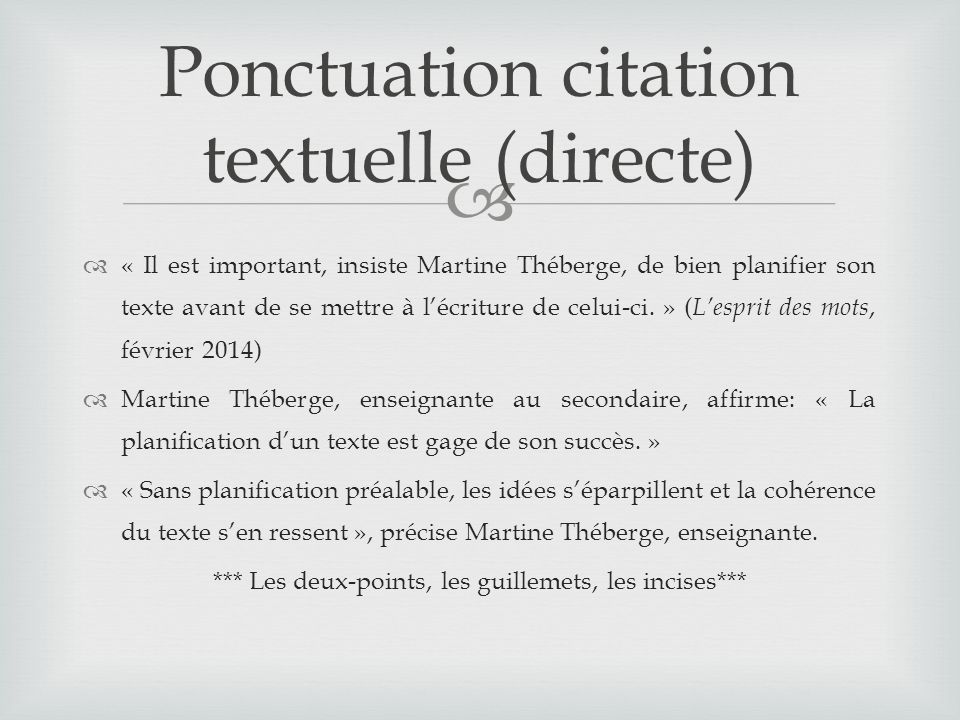 Les Sources Inserer Des Citations Dans Un Texte Ppt Telecharger