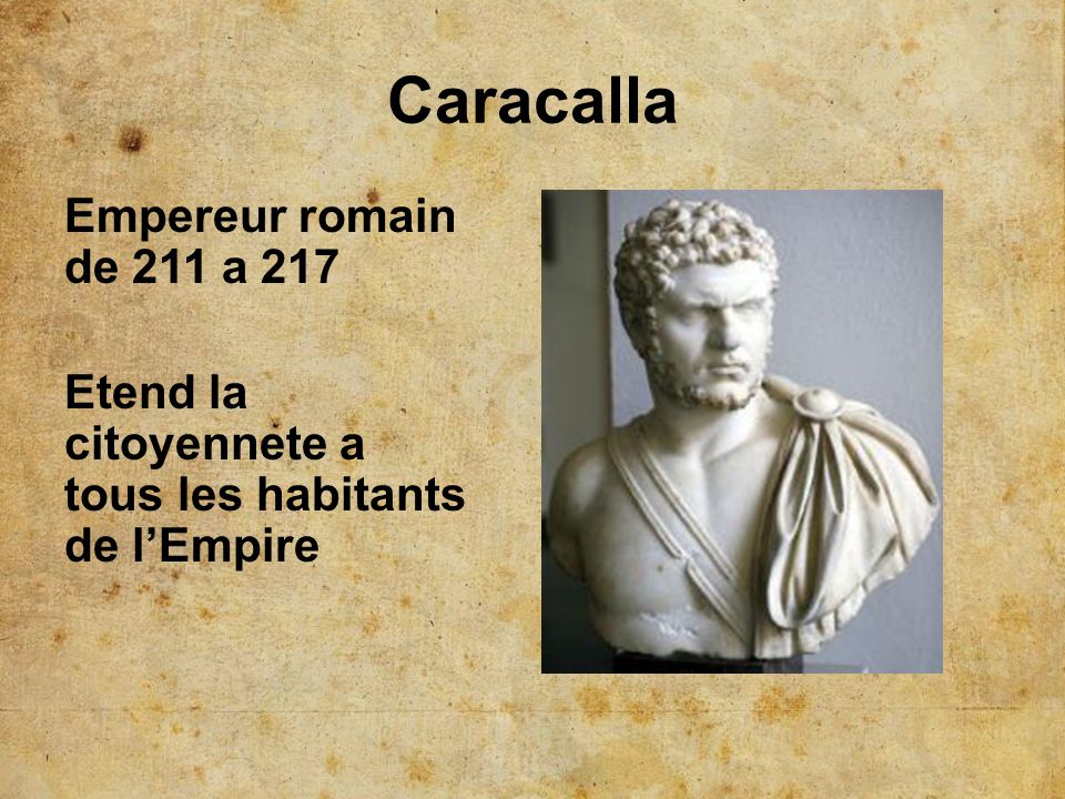 Caracalla. - ppt télécharger