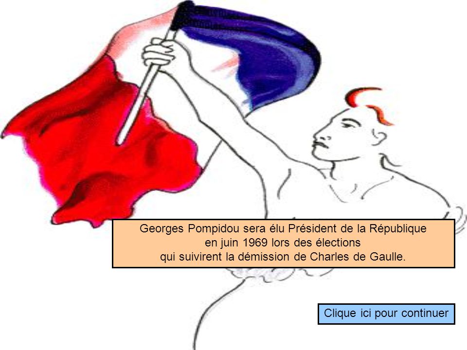 Georges Pompidou sera élu Président de la République