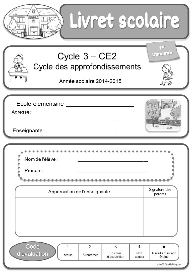 Cycle 3 – CE2 Cycle des approfondissements