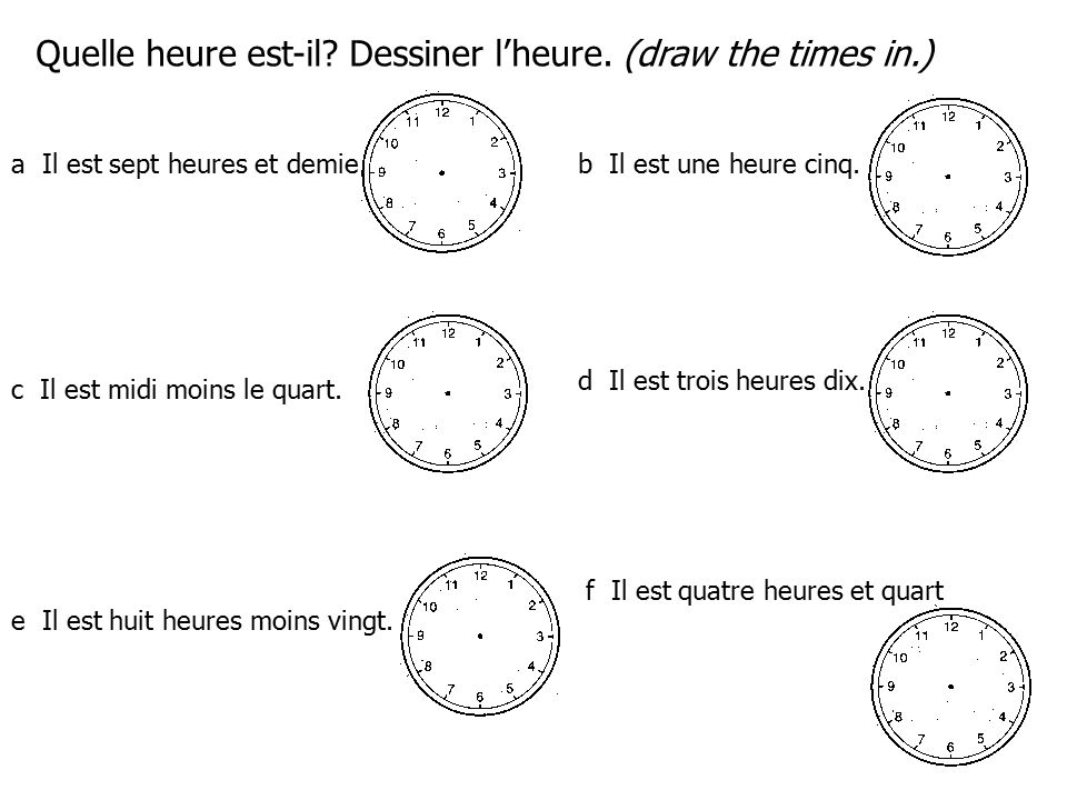 Il est francais. Quelle heure est-il упражнения. Часы на французском упражнения. Время на французском языке упражнения. Упражнения по французскому языку часы.