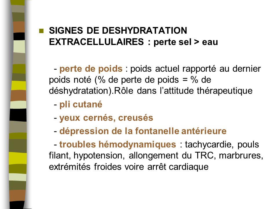 Diarrhee Aigue Deshydratation De L Enfant Ppt Telecharger