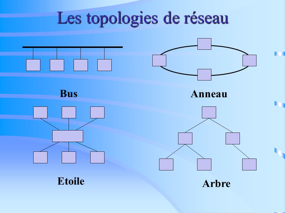 Les topologies de réseau