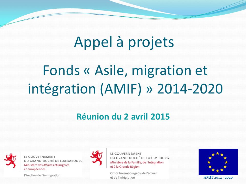 Fonds « Asile, migration et intégration (AMIF) »